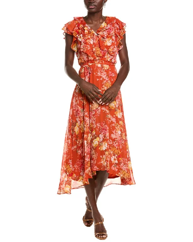 Price Drop Alert Maison Tara Chiffon Midi Dress