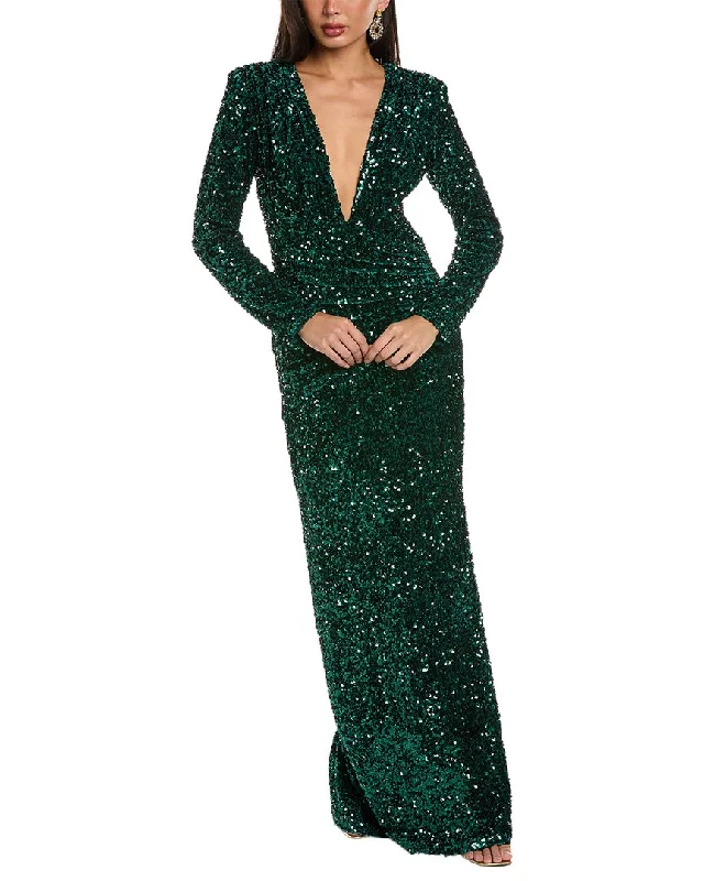 Special Buy SHO by Tadashi Shoji Embroidered Gown