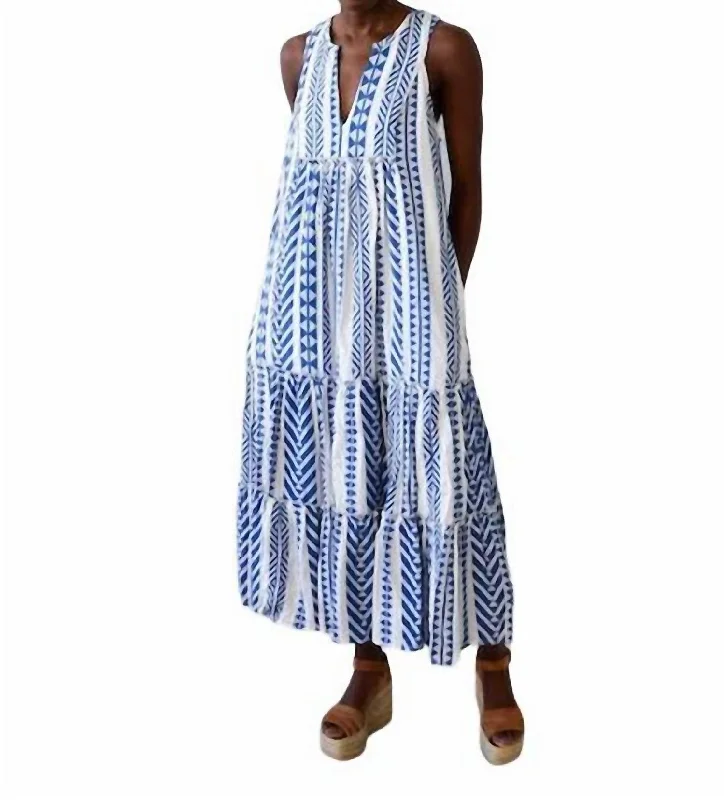 Great Bargains Long Tiered Dress In India Handloom