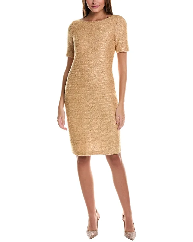 Savings Alert St. John Sequin Sheath Dress