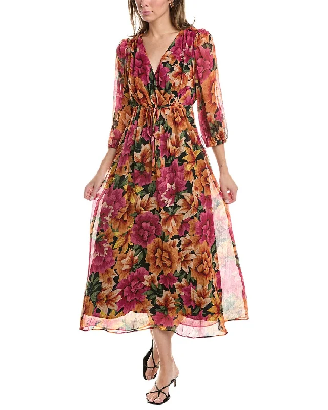 Midnight Sale Maggy London Surplice Maxi Dress