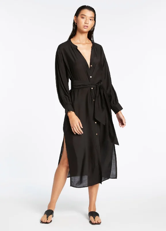 Must-Have Deals Jetset Shirt Dress - Black