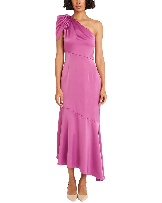 Overstock Sale Maggy London Heavy Charmeuse Maxi Dress