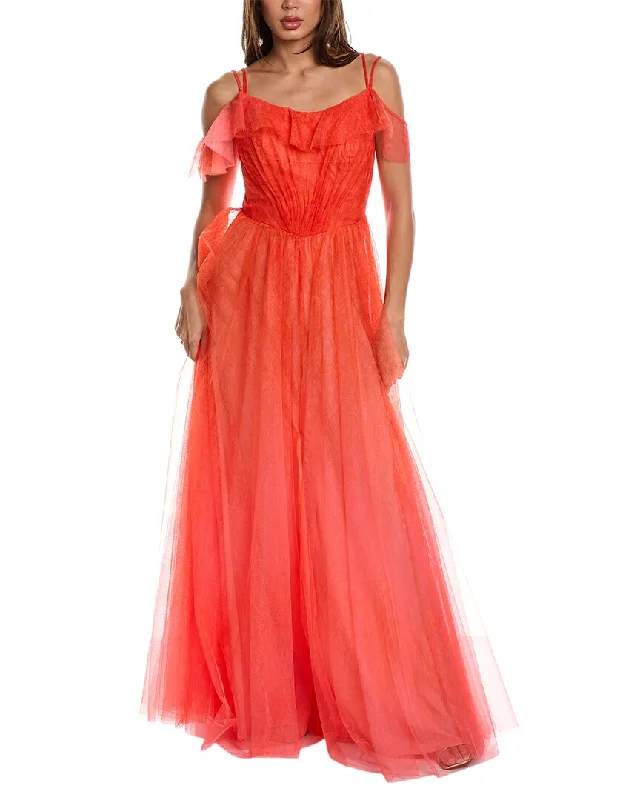 Grand Opening Sale Rene Ruiz Tulle Gown