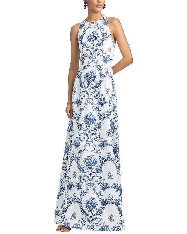 Bargain Prices Sachin & Babi Jordan Linen-Blend Gown