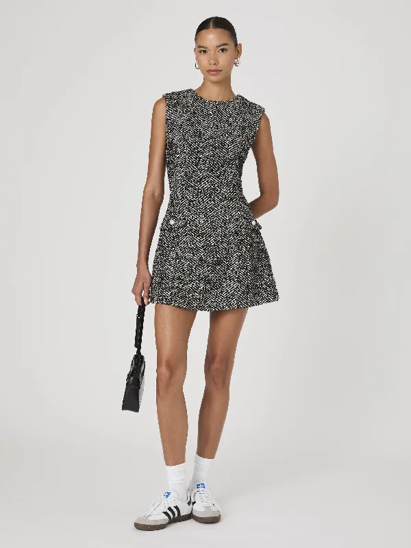 Reduced Prices Chantelle Herringbone Sleeveless Shift Dress