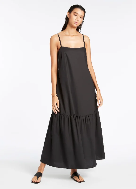 Special Savings Jetset Tiered Dress - Black