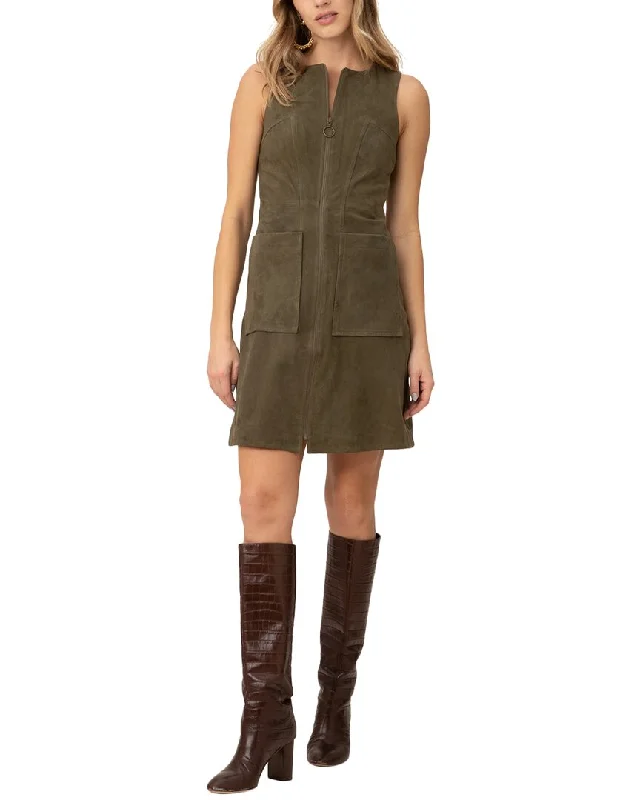 Anniversary Sale Trina Turk Downtown Suede Dress