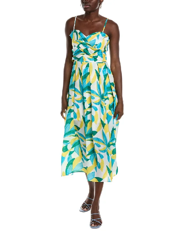Today’s Special Marion by Etienne Draped Bodice Midi Dress
