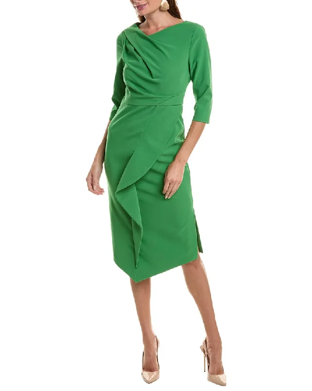 Don’t Miss Out Kay Unger Joelle Midi Dress