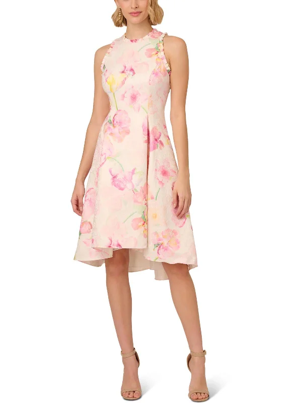 Big Discounts Womens Floral Hi-Low Cocktail And Party Dress