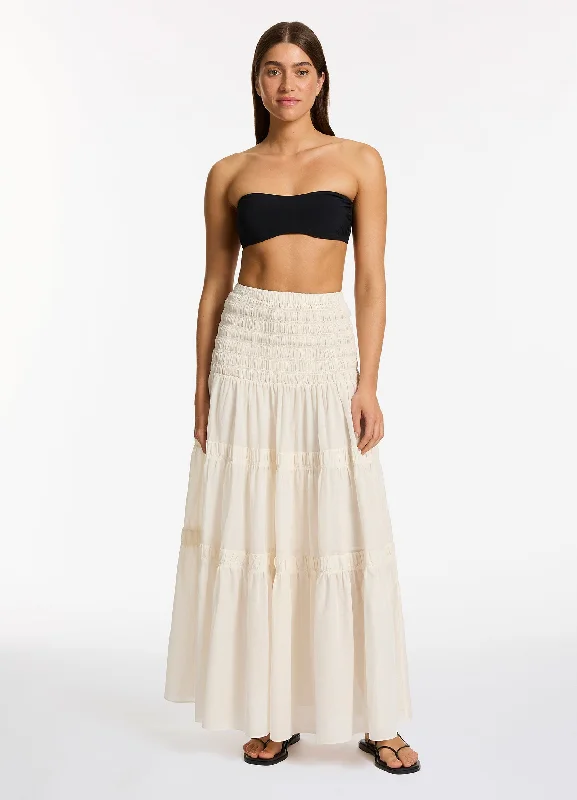 Savings Alert Jetset Convertible Maxi Dress - Cream