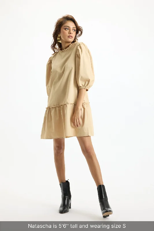 Flash Sale Ziva|Tiered Cotton Dress