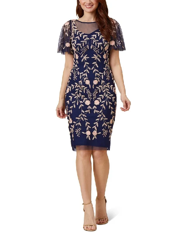 Blowout Deals Adrianna Papell Beaded Short Dress