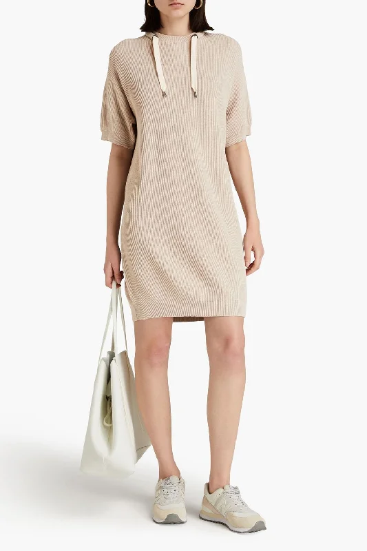 Exclusive Preview Brunello Cucinelli Women's Dress In Camel Clear