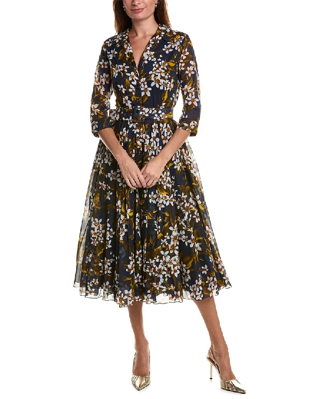 Savings Event Samantha Sung Aster Midi Dress