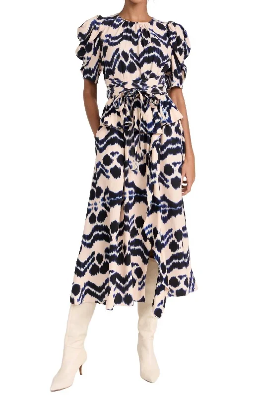 Limited Availability Marion Dress In Nimbus