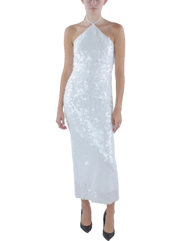 Savings Bonanza Womens Paillettes Sequined Cocktail And Party Dress