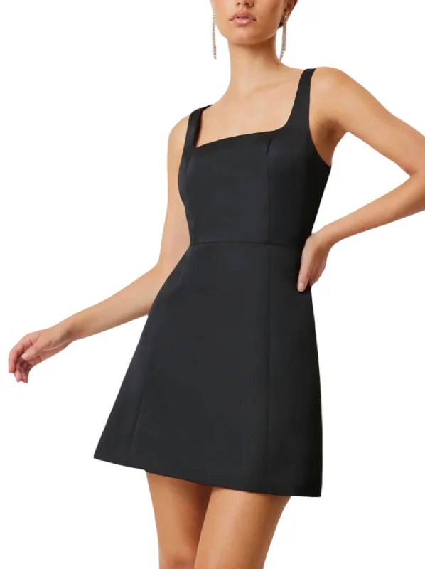 Price Meltdown Amelie Mini Dress In Black