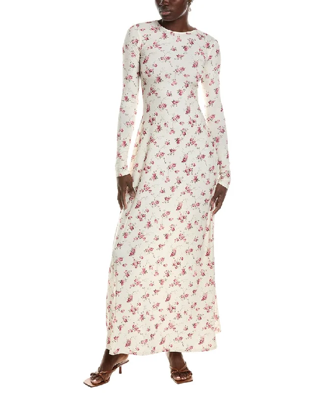 Savings Spectacular WeWoreWhat Open Back Maxi Dress