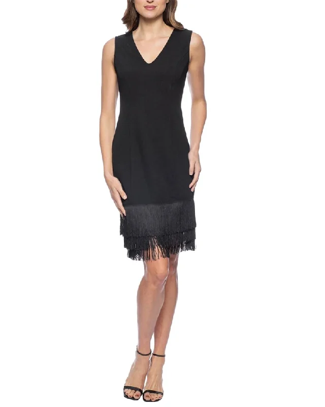 Seasonal Clearance Marina Sleeveless Solid Mini Dress