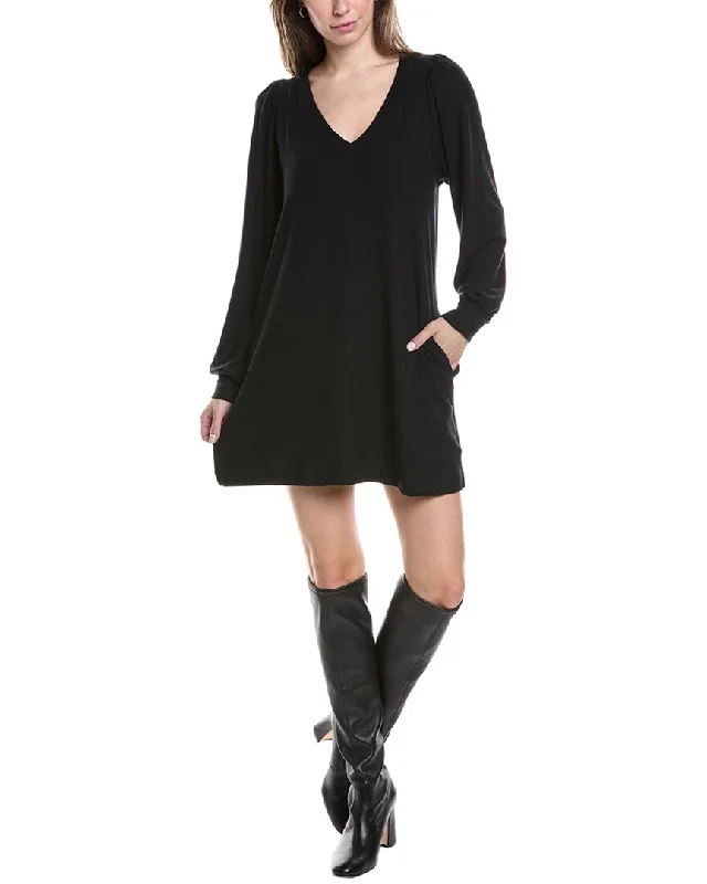 Referral Discount Michael Stars Trisha V-Neck Swing Sweaterdress