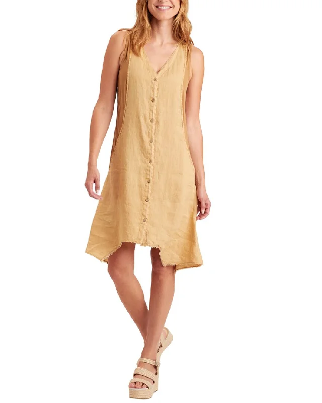 Online Only XCVI Francis Linen Tank Dress