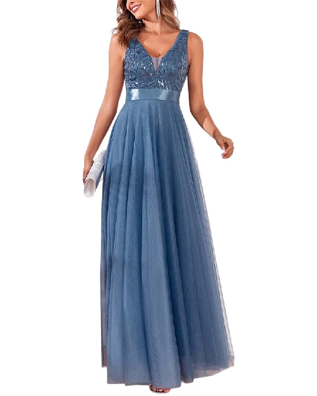 Stock Clearance Luna Tuccini Maxi Dress