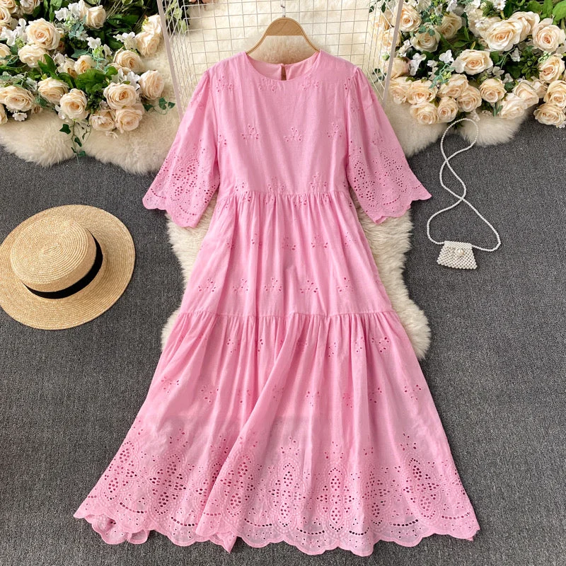 Closeout Manny Eyelet Dress