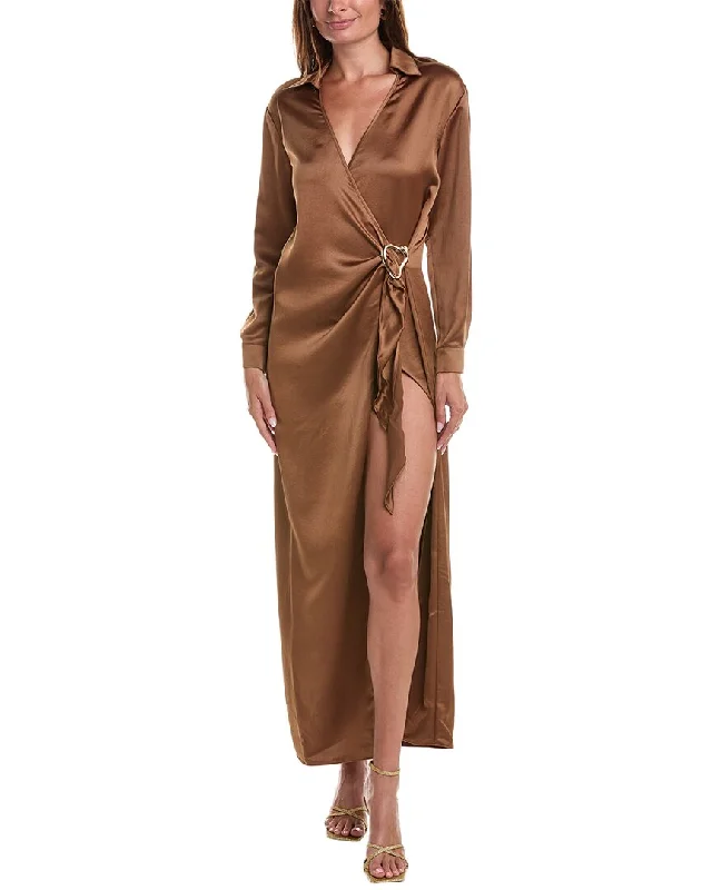 Exclusive Savings BCBGMAXAZRIA Wrap Cocktail Dress