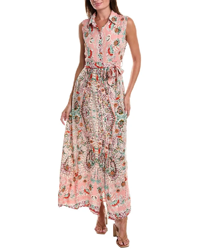 Super Deal ANNA KAY Eternity Silk-Blend Maxi Dress