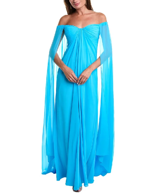 Stock Up and Save Teri Jon by Rickie Freeman Chiffon Gown