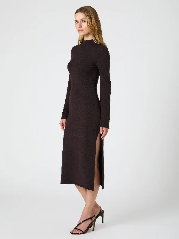 Instant Discount Cosysoft Side Split Midi Dress