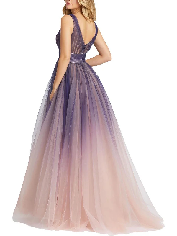 Online Only Womens Ombre Formal Evening Dress