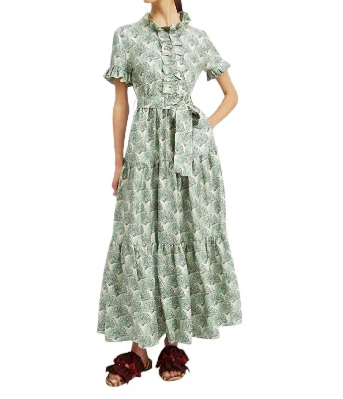 Online Specials Sassy Dress In Fans Mint