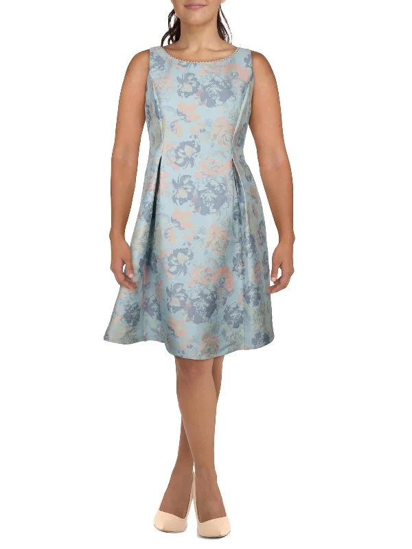 Act Now Womens Embellished Polyester Sheath Dress