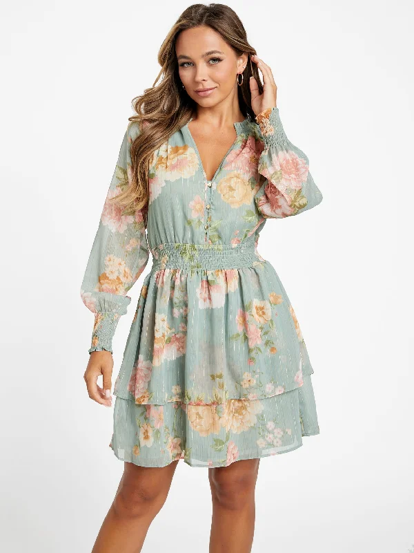 One-DAY Sale Michelle Short Floral Dress