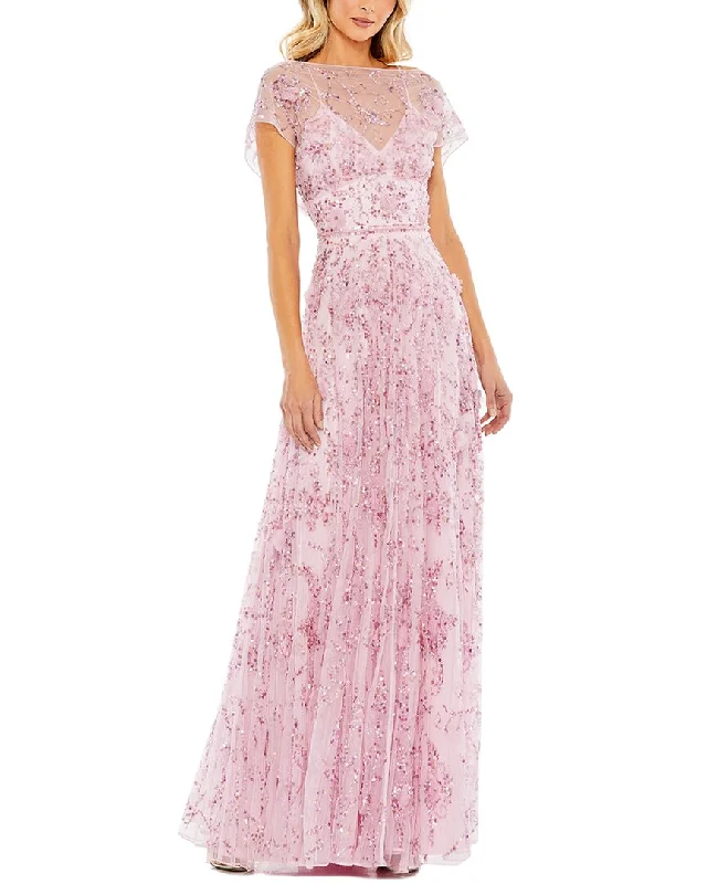 Online Only Mac Duggal A-Line Gown