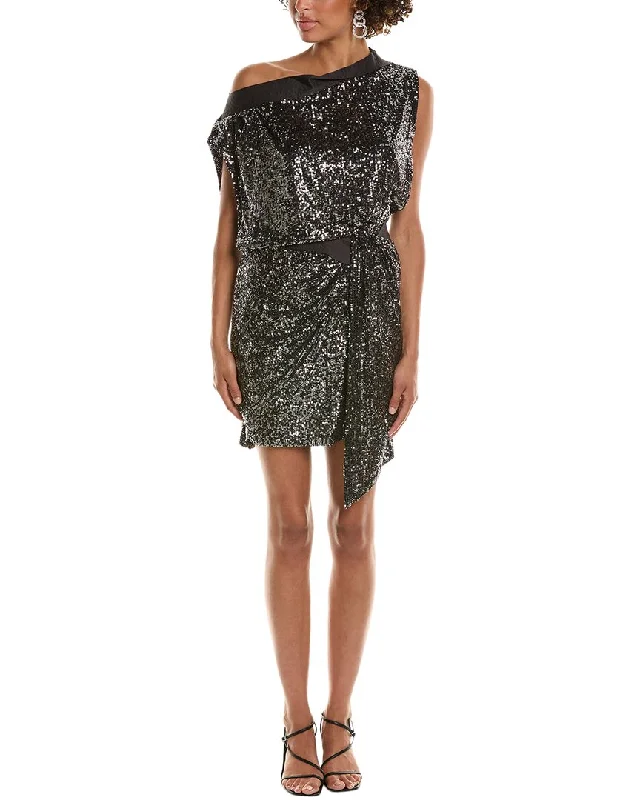 Midnight Madness Halston Tyler Cocktail Dress