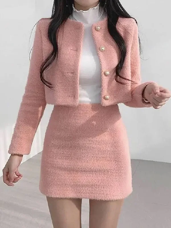Special Discount Cressida Premium Tweed 2 Pc Set