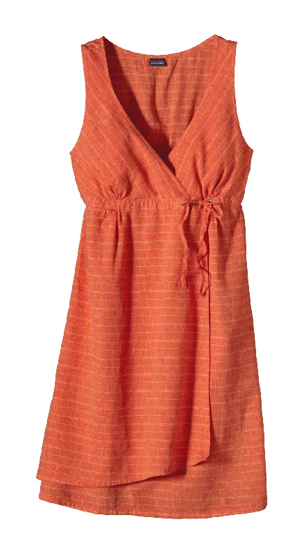 Deal Frenzy W's Island Hemp Crossover Dress