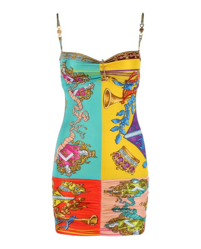 Deal Zone Royal Rebellion Strappy Mini Dress