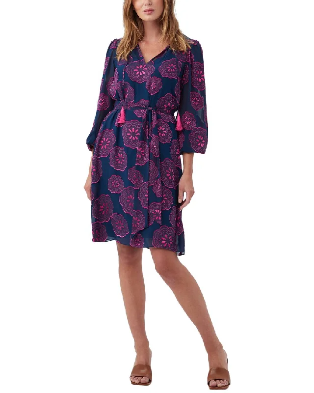 Exclusive Preview Trina Turk Tribeca Silk-Blend Dress
