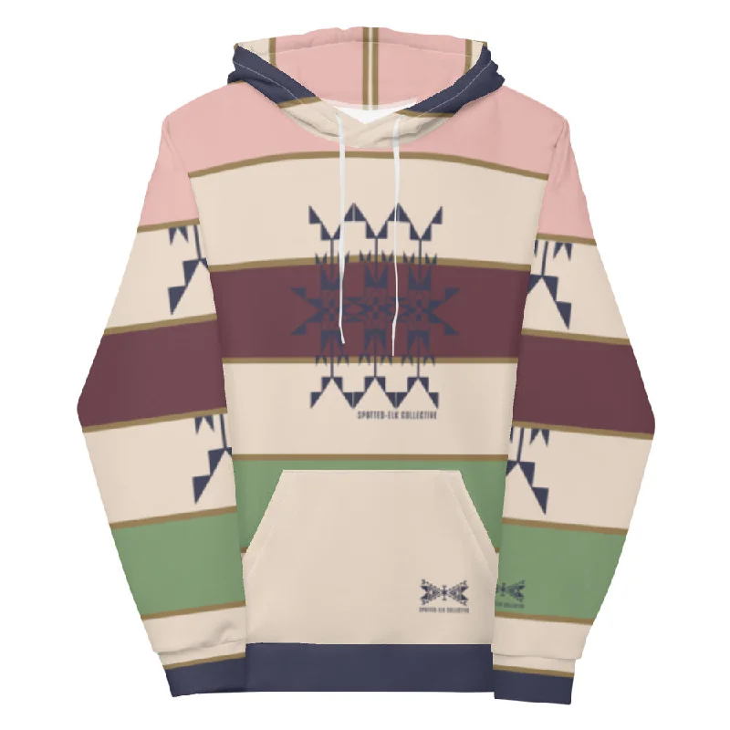 Act Fast Chekpa Stripes Spring Unisex Hoodie