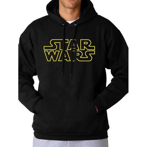 Shop and Save Star Wars Logo Hoodie Hooded Sweatshirt Adult
