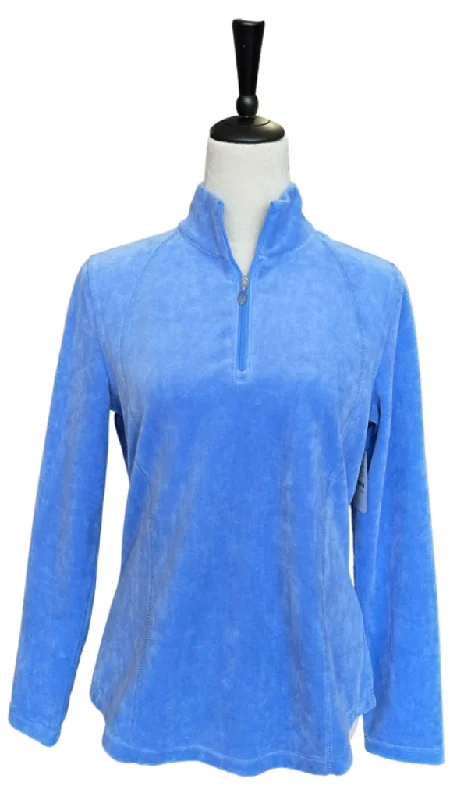 Holiday Sale Greg Norman Periwinkle 1/4 Zip Golf Pullover Size S MSP$78