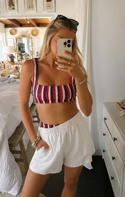 Warehouse Sale Hot Tub Top ~ Americana Stripe Micro Rib