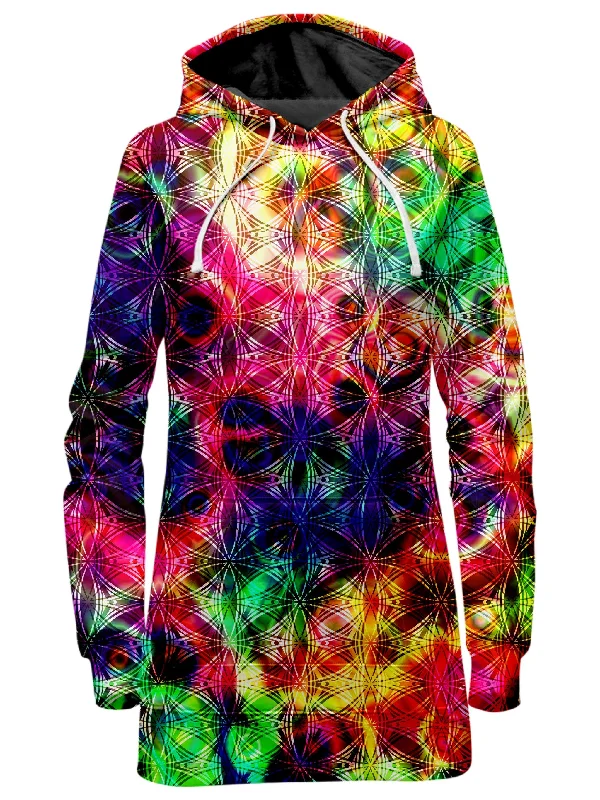 Season Finale Sale Psychedelic Flow Hoodie Dress