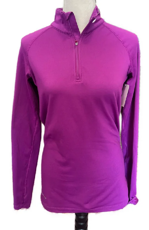 Limited Time Offer Nike Pro Combat Purple Zip Pullover Size M. MSP$70