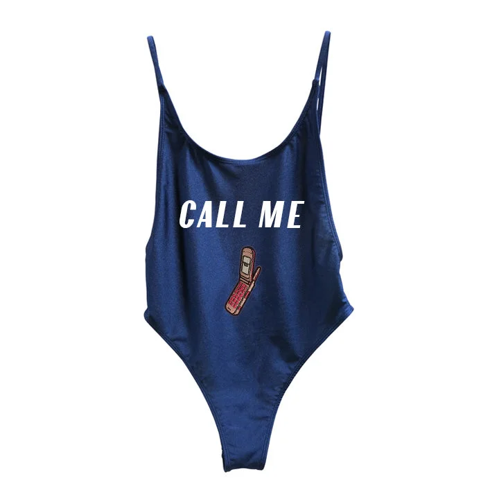 Early Bird Discount CALL ME [BALI SWIMSUIT W/ PHONE PATCH]